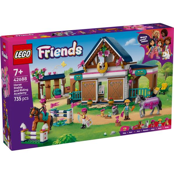 LEGO® Friends 42688 Koňská stáj a jezdecká akademie