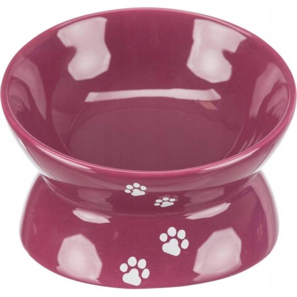 Mísa keramická ergonomická zvýš. 0,15l 13cm vínová TR