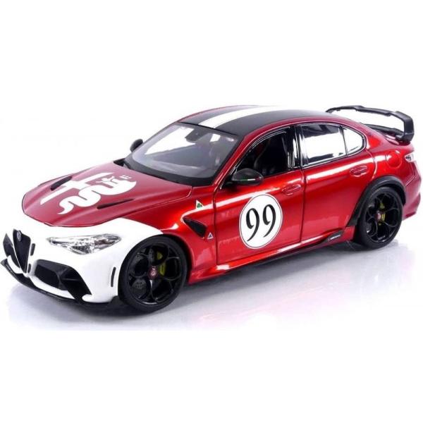 Bburago 1:18 Plus - Alfa Romeo Giulia GTAm - Rosso Met #99