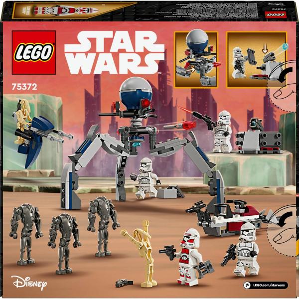 LEGO® Star Wars™ 75372 Bojový balíček Klonového vojáka a Bojového droida (obrázek 10)