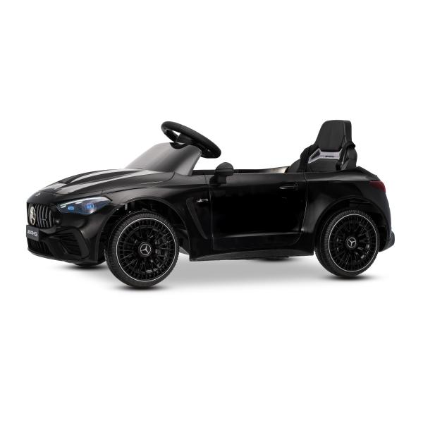 Elektrické autíčko Mercedes CLE 12V s pohonem zadních kol, černé, Jednomístné, Lithiové