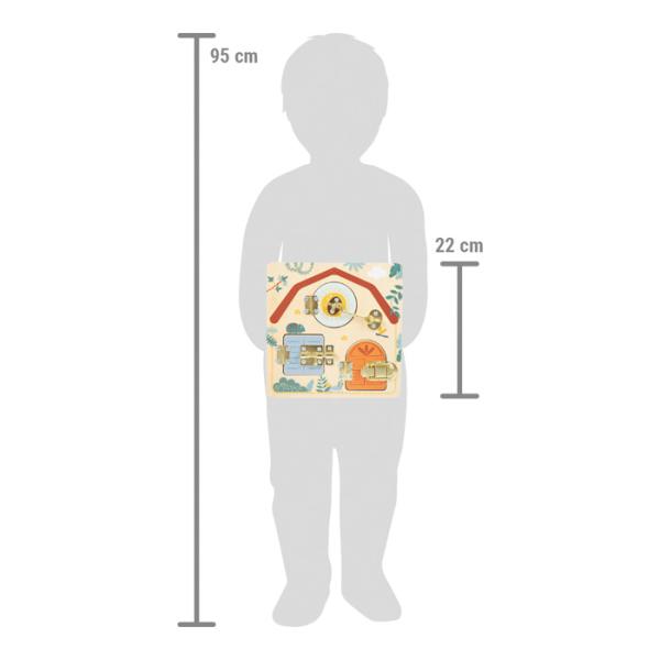 small foot Motorická deska se zámky "Safari" (obrázek 5)