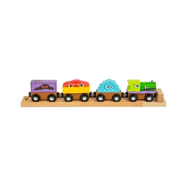 Bigjigs Rail Drevený vláčik Príšerky