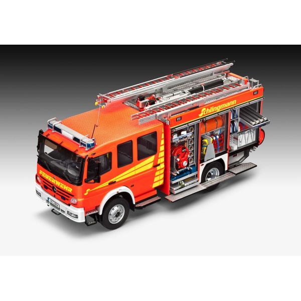 Plastic ModelKit auto 07404 - Schlingmann LF20/16 Mercedes Benz Atego 1529 AF (1:24) (obrázek 5)