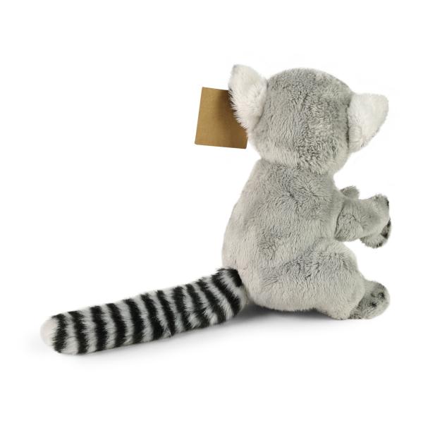 Plyšový lemur sedící 15 cm ECO-FRIENDLY (obrázek 5)