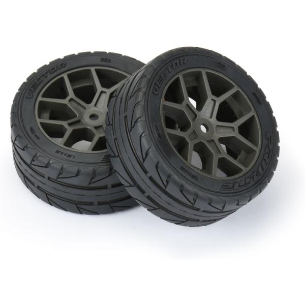 Pro-Line kolo 2.4", pneu Vector S3 35/85 Belted, disk šedý H14 (2) (obrázek 3)