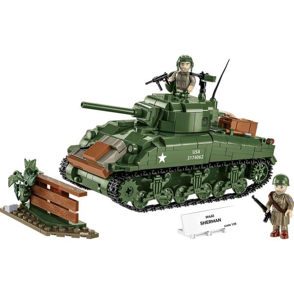 Cobi II WW M4A1 Sherman, 1:35, 663 k, 2 f