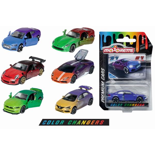 Autíčko Color Changers, 6 druhů