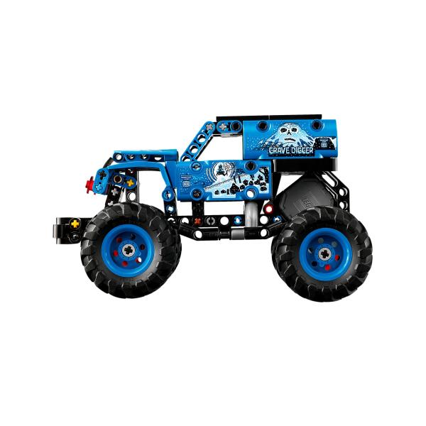 LEGO® Technic 42219 Monster Jam™ Grave Digger™ Oheň a led