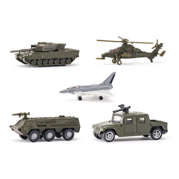Siku Military - Sada vojenských vozidiel, 5 ks