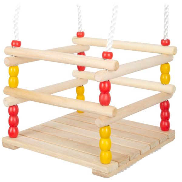 Small Foot Drevená hojdačka pre menšie deti