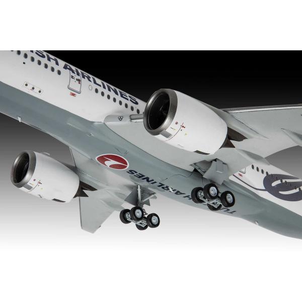 Plastic ModelKit letadlo 03773 - Airbus A350-900 "Turkish Airlines" (1:144) (obrázek 7)