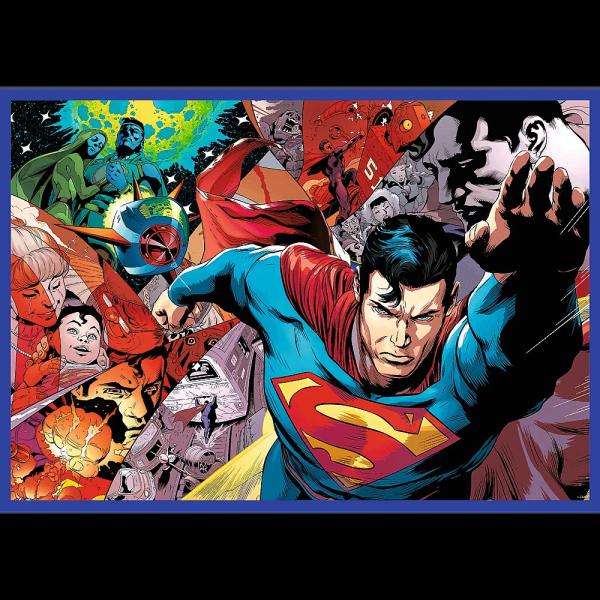 Trefl Puzzle 4×250 Supermanova odvaha