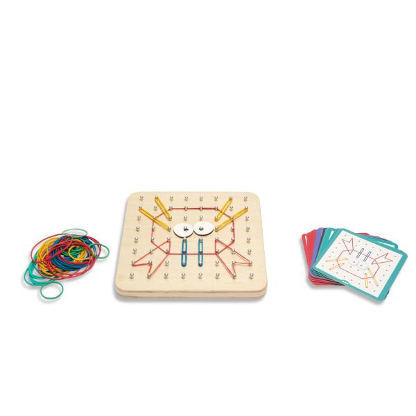 BS Toys Geoboard – motorická hra