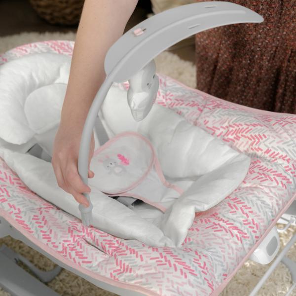 INGENUITY Lehátko vibrující 3v1 Keep Cozy™ Lily™ 0m+, do 18kg (obrázek 9)