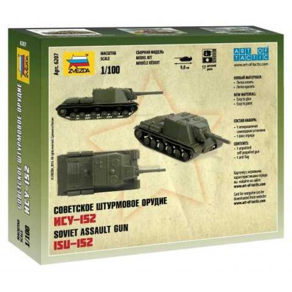 Wargames (WWII) military 6207 - Siviet assault gun ISU-152 (1: 100) (obrázek 3)