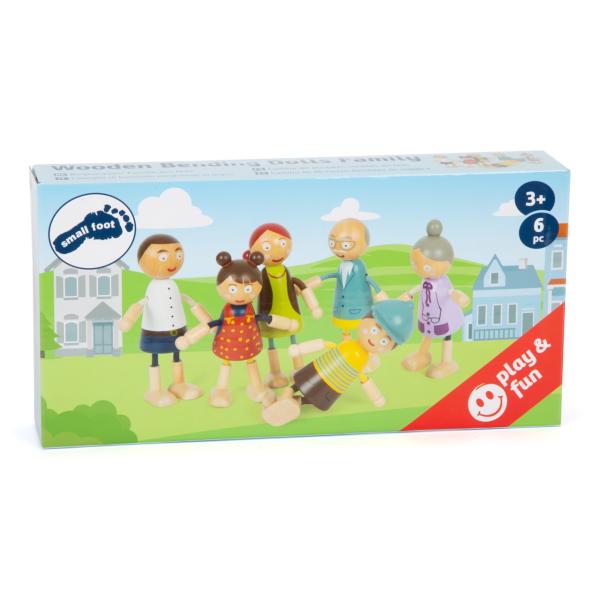 Small foot Dřevěné postavičky Rodina (obrázek 3)