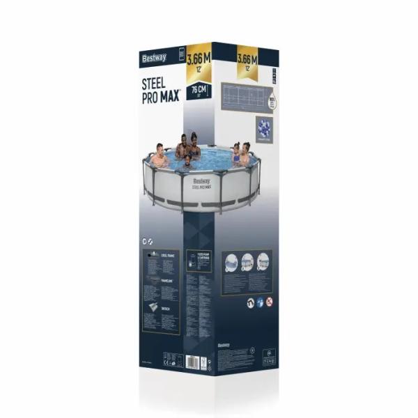 Bestway Zahradní bazén 56416 Steel Pro MAX 3.66m x 0,76m Pool Set (obrázek 8)