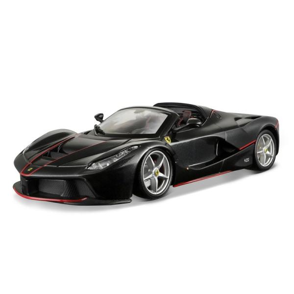 Bburago 1:24 Ferrari laferrari Aperta Metalic Black