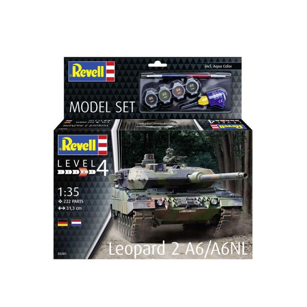 ModelSet tank 63281 - Leopard 2 A6/A6NL (1:35) (obrázek 11)