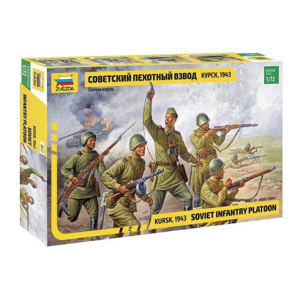 Wargames figurky 8077 - Sovět Infantry WWII (1:72)