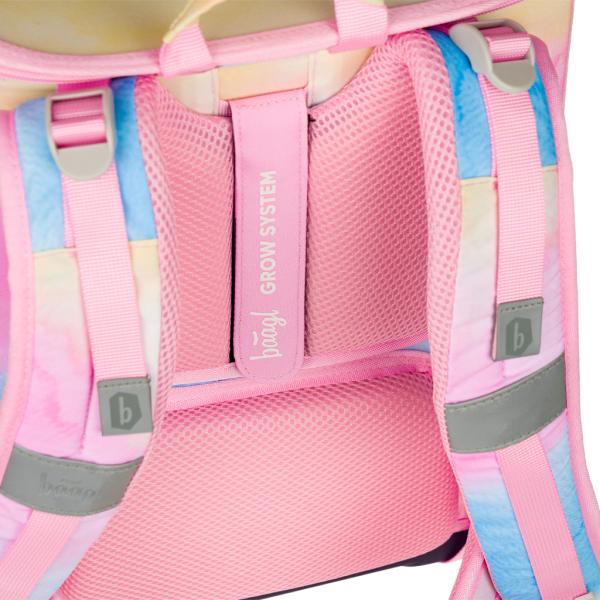 BAAGL Školní aktovka Zippy Plus Rainbow Unicorn