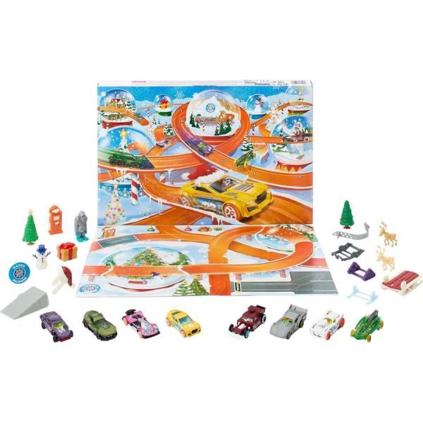 Mattel Hot Wheels Adventní kalendář 2024