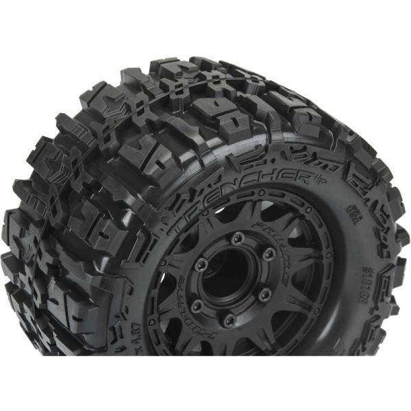 Pro-Line kolo 2.8", pneu Trencher HP Belted, disk Raid H12 černý (2) (obrázek 4)