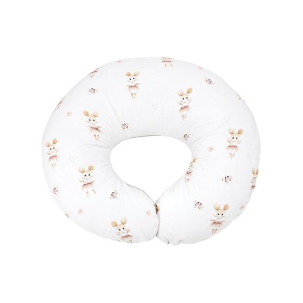 EKO Vankúš na dojčenie malý Velvet Ballerina Mouse 60x60cm