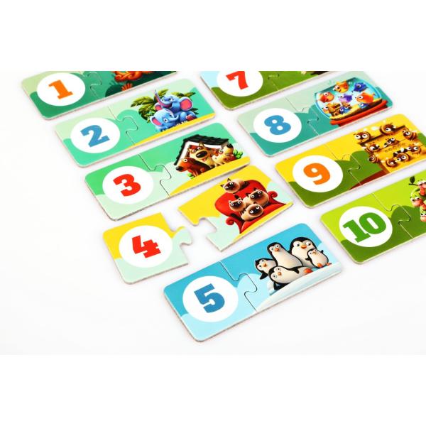 Puzzlika 13005 Přátelé - naučné puzzle 20 dílků (obrázek 4)