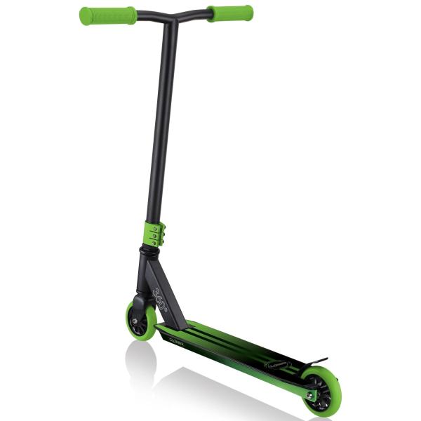 Globber Freestyle Koloběžka STUNT SCOOTER GS 360 Black - lime green (obrázek 4)