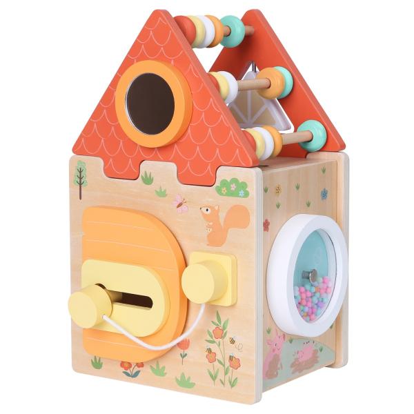 2Dětské hračky Motorická kostka Farma 2 v 1