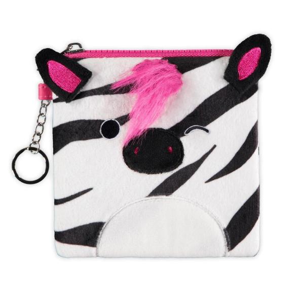 Squishmallows peňaženka - zebra Tracey