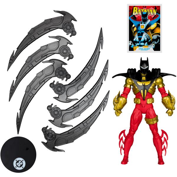 McFarlane Toys figurka DC Multiverse Azrael Batman (Knightquest) 7in Action (obrázek 5)