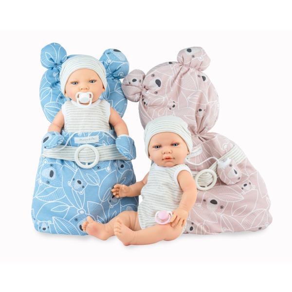 MARINA & PAU miminko Recien Nacido Pink 45cm