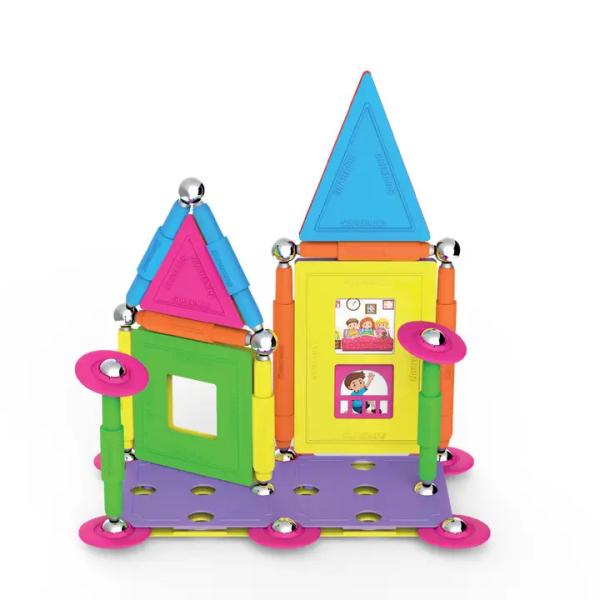 SUPERMAG magnetická stavebnice House 55ks (obrázek 3)