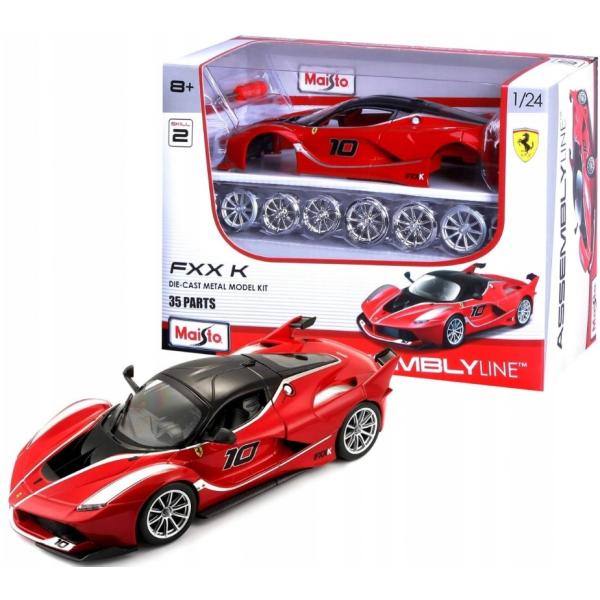 Maisto – KIT FERRARI ASSEMBLY LINE, Ferrari AL – Ferrari FXX K, 1:24