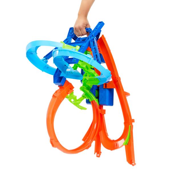 Mattel Hot Wheels Stunt Trucks srážka ve vzduchu Dráha (obrázek 6)