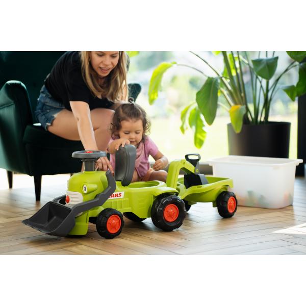 Falk odrážedlo/chodítko traktor s nakladačem, bagrem a vlečkou 912N Class (obrázek 9)