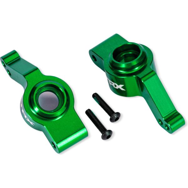 Traxxas tehlica zadná hliníková zelená (pár) (pre #9080)
