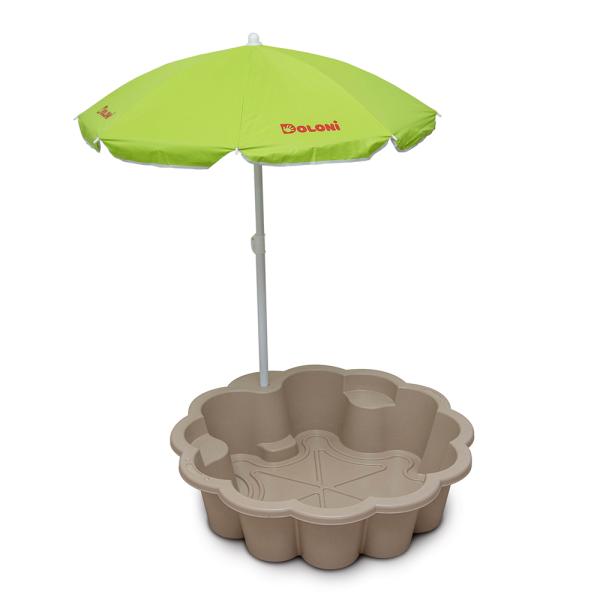 Doloni Pieskovisko kvet so slnečníkom Eco béžové