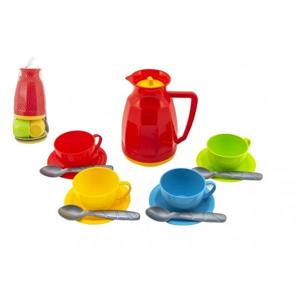 Sada nádobí na čaj plast 13ks