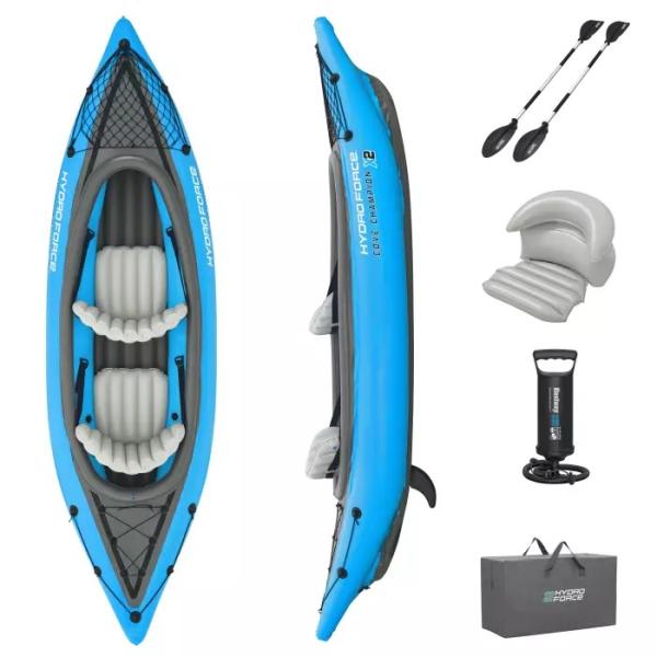 Bestway 65131 Kayak para 2 personas Hydro-Force™ Cove Champion X2 331 x 88 x 45 cm