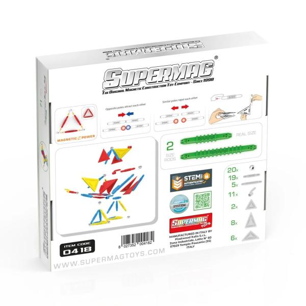 SUPERMAG magnetická stavebnice Life&nature 71ks (obrázek 4)