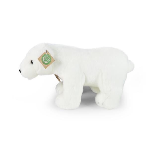 Plyšový medvěd lední stojící 30 cm ECO-FRIENDLY (obrázek 4)