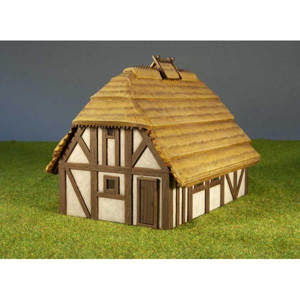 Modelovací sada budovy 8532 - Roubený dům (1:72) (obrázek 6)