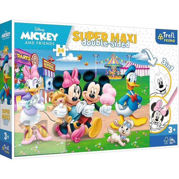 Trefl Puzzle 24 SUPER MAXI - Disney Mickey