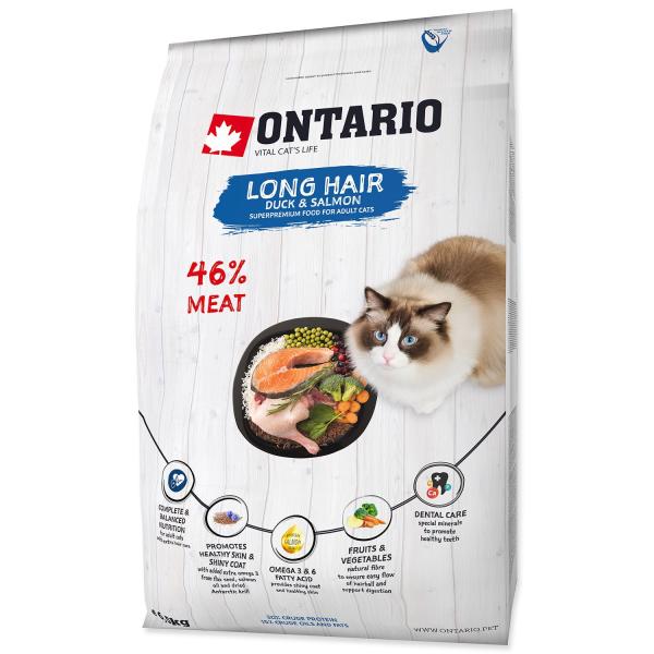 Krmivo Ontario Cat Longhair 6,5kg (obrázek 3)