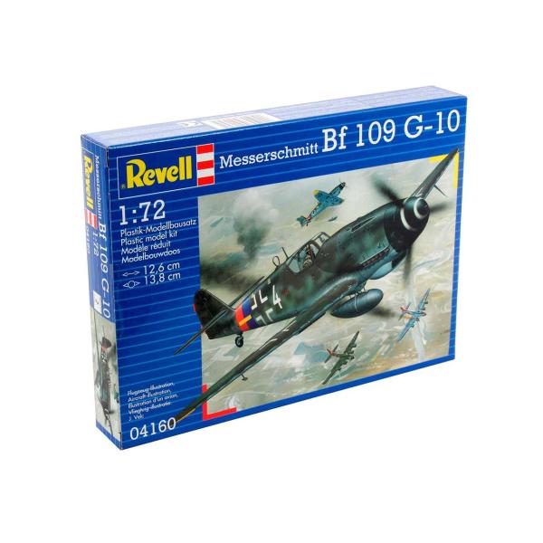 Plastic modelky letadlo 04160 - Messerschmitt Bf 109 G-10 (1:72) (obrázek 3)