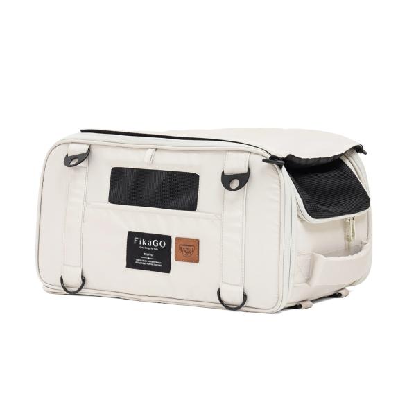 FIKAGO Nosič cestovný pre psov a mačky Truffle Creamy Cloud